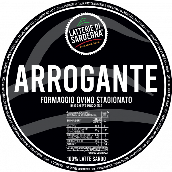 Arrogante - Formaggio ovino stagionato