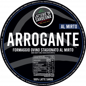 Arrogante al Mirto - Formaggio ovino stagionato