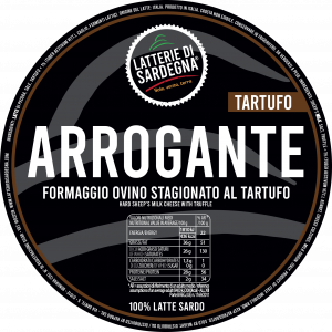 Arrogante al Tartufo - Formaggio ovino stagionato