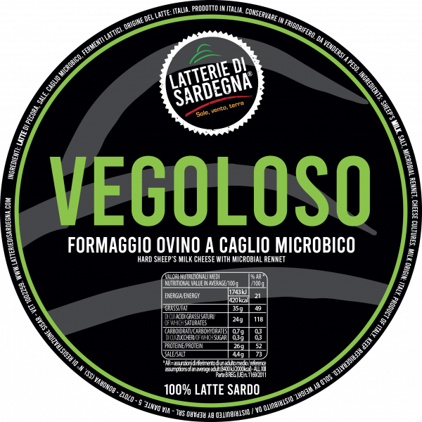 Vegoloso - Formaggio ovino stagionato